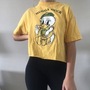 💛VINTAGE YELLOW OREGON TEE💛 SO CUTE!